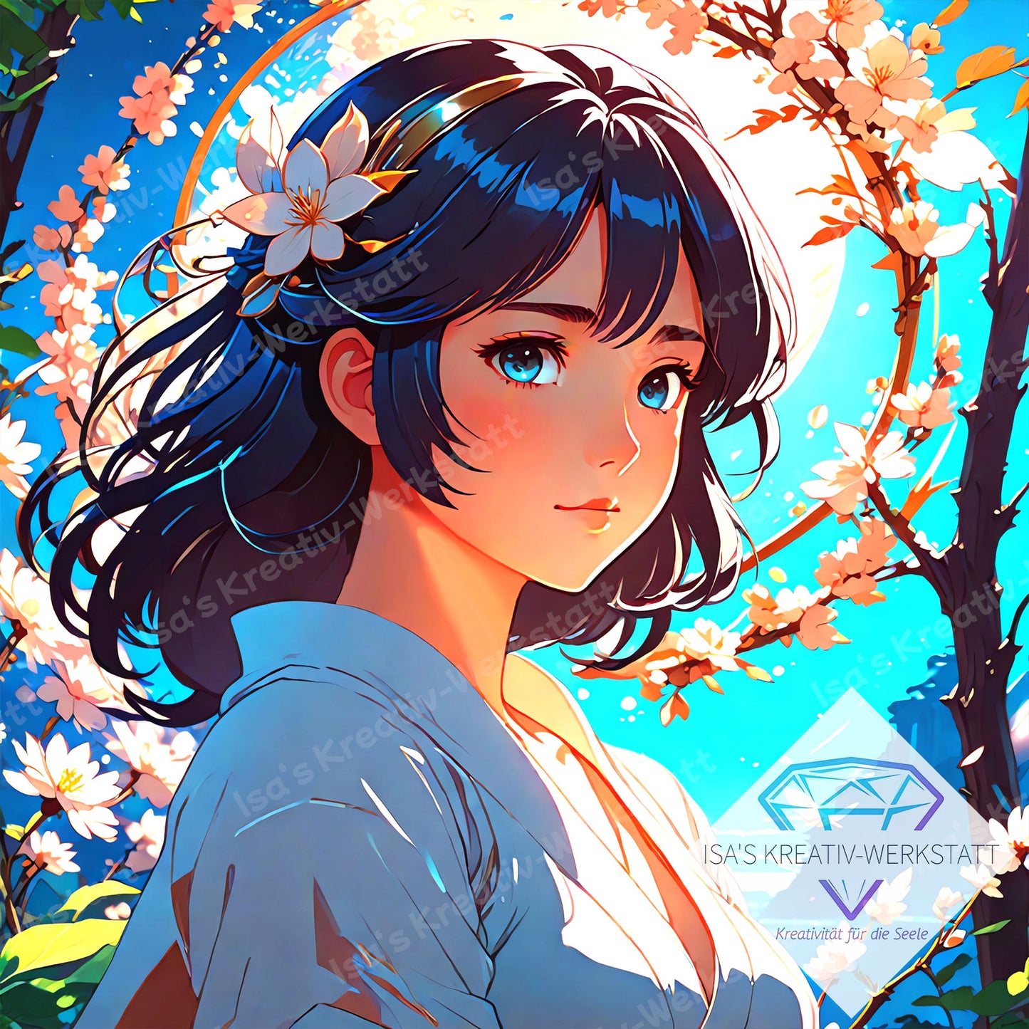 Yuri – Zarte Blüten und sanftes Licht